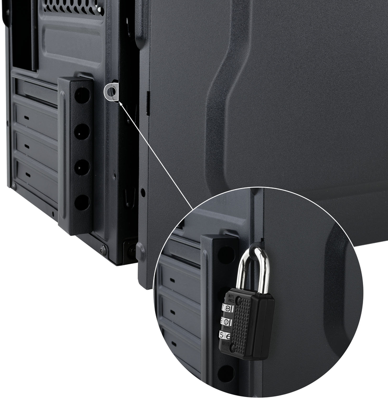 Tooq - ** B Grade ** Caixa Micro-ATX Tooq C/ Fonte 500W + 1x USB 3.0 Preta