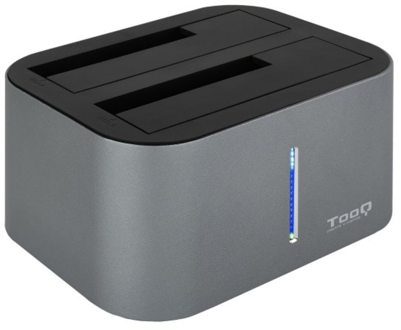 Dock Tooq para 2x SATA 2.5/3.5 OTB - USB 3.1 Gen 1