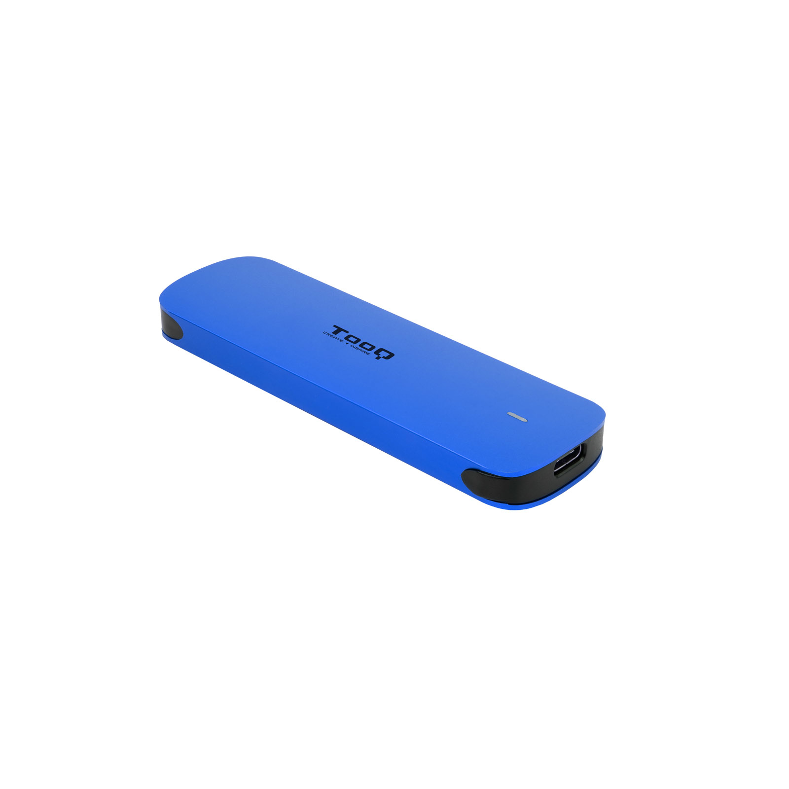 Caixa SSD Tooq M.2 NGFF/NVMe SSD USB 3.1 Gen 2 Aluminio Azul