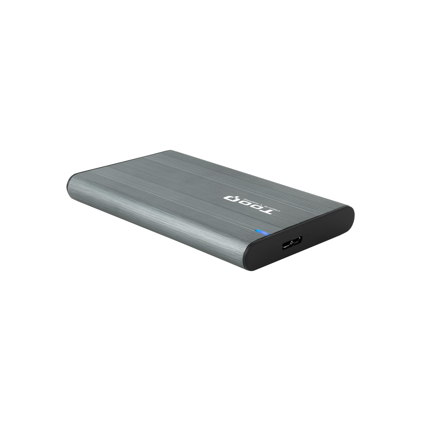 Tooq - Caixa SSD Tooq 2.5" SATA USB3.1 Gen 1 Cinzento