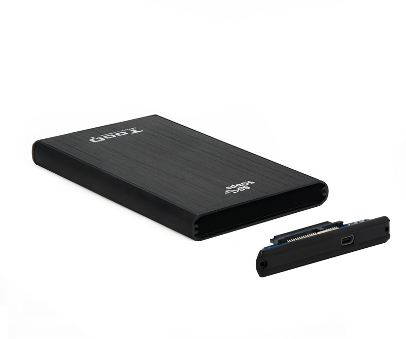 Tooq - Caixa HDD Tooq 2.5" SATA (9mm) USB 3.0 Preto