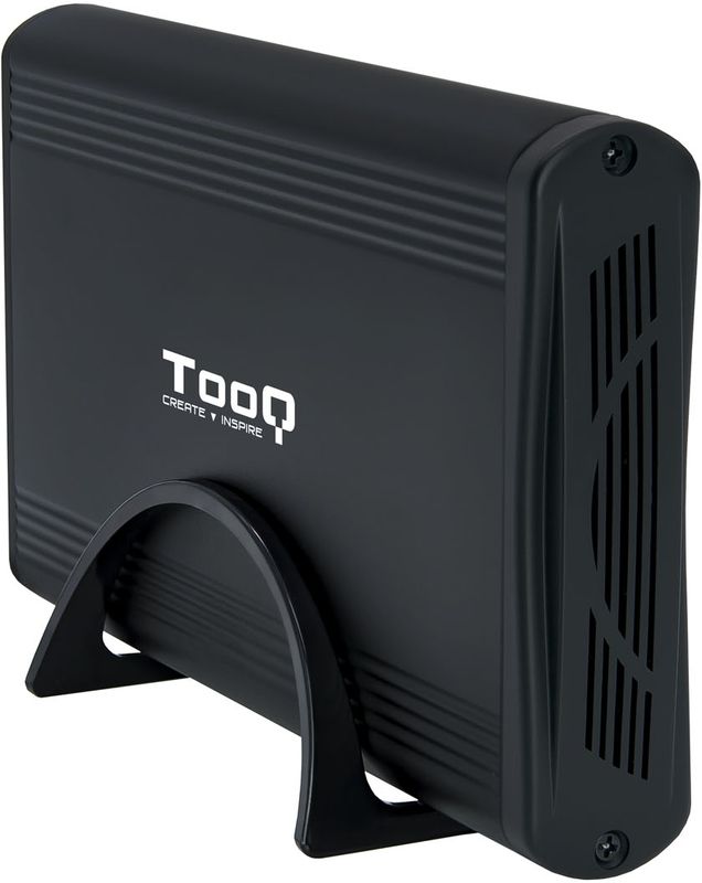 Caixa HDD Tooq 3.5" SATA - USB 3.0 Preto