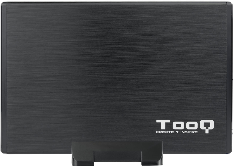 Tooq - Caixa HDD Tooq 3.5" SATA USB 3.0 Aluminio Preto