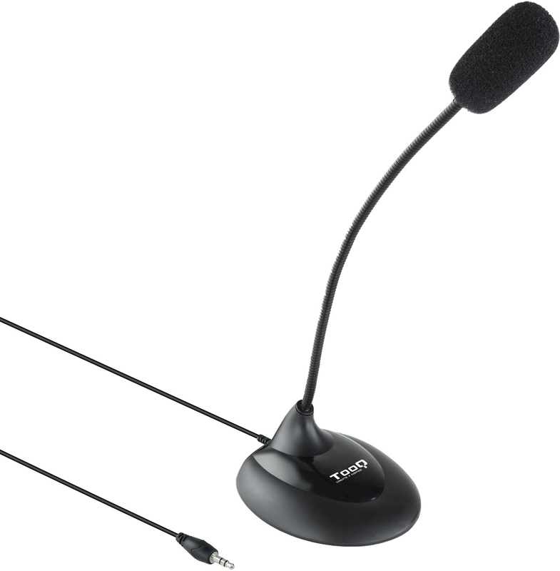 Microfone multimédia flexível - Conexão jack 35mm 2M Preto
