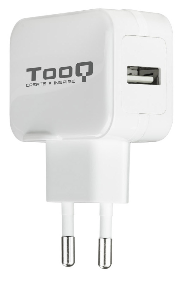 Carregador Tooq  USB 5V 2.4A Branco