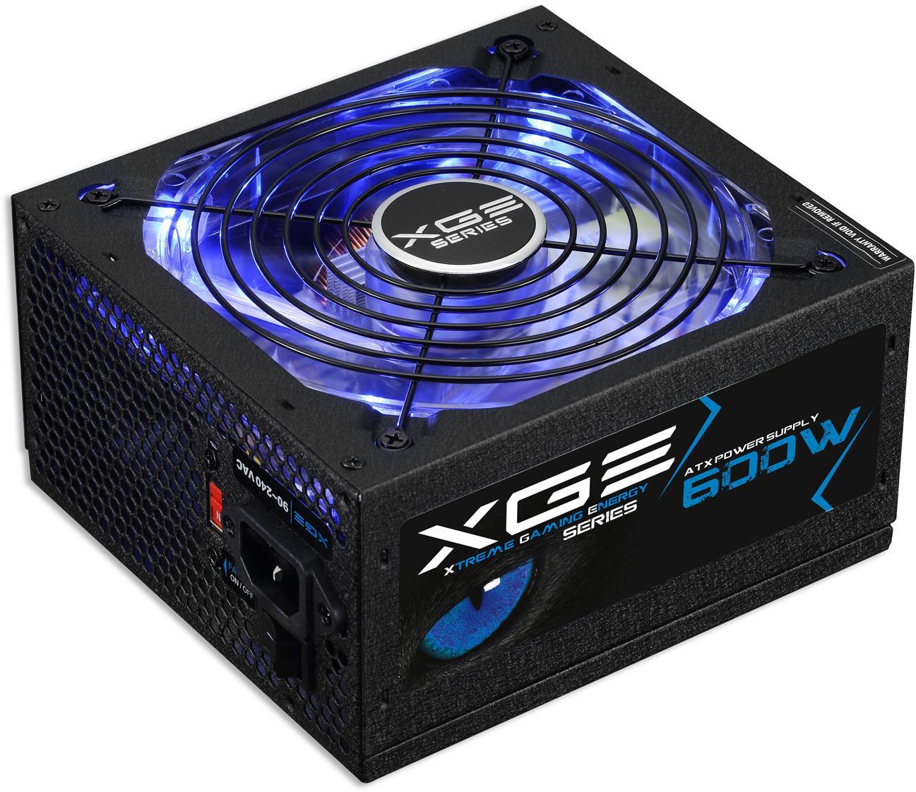 Tooq - ** B Grade ** Fonte de Alimentação Tooq Xtreme Gaming Energy II 600W 80+ Bronze c/LED