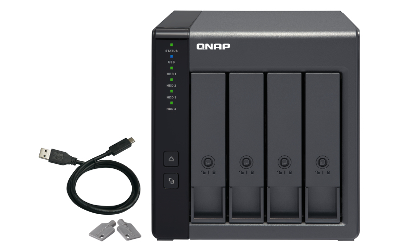 QNAP - Unidade de Expansão NAS QNAP TR-004 - 4 Baías - USB Type C