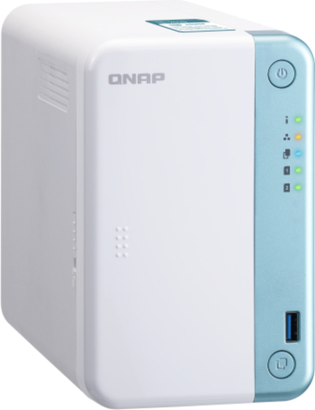 QNAP - NAS QNAP TS-251D-2G - 2 Baías - 2.0GHz 2-core - 2GB RAM