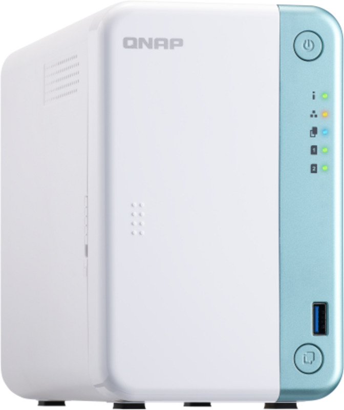 QNAP - NAS QNAP TS-251D-4G - 2 Baías - 2.0GHz 2-core - 4GB RAM