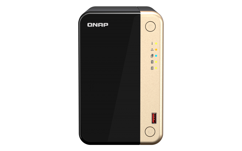 QNAP - NAS QNAP TS-264-8G - 8 Baías - 2.9GHz 4-core - 8GB RAM