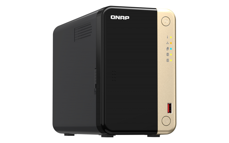 QNAP - NAS QNAP TS-264-8G - 8 Baías - 2.9GHz 4-core - 8GB RAM