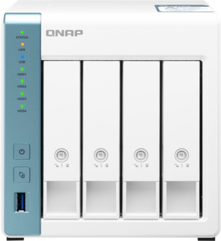 QNAP - NAS QNAP TS-431P3-2G - 4 Baías - 1.7GHz 4-core - 2GB RAM