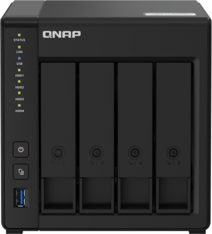 QNAP - NAS QNAP TS-451D2-4G - 4 Baías - 2.0GHz 2-core - 4GB RAM