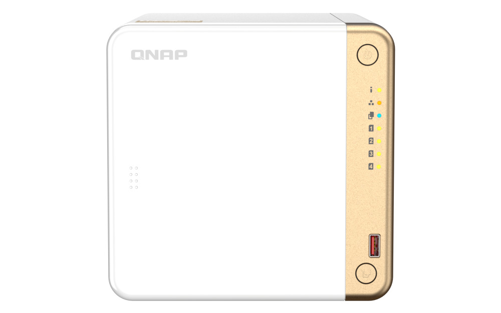 NAS QNAP TS-462-2G - 4 Baías - 2.9GHz 2-core - 2GB RAM