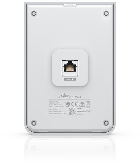 Ubiquiti - Access Point Ubiquiti U6 In-Wall WiFi 6 Dual-Band Gigabit PoE