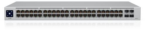 Ubiquiti - Switch Ubiquiti USW-48-POE 48 Portas Gigabit Managed PoE SFP Rack