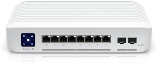 Ubiquiti - Switch Ubiquiti Enterprise 8 Portas 2.5GbE Managed PoE SFP+ (10GbE)