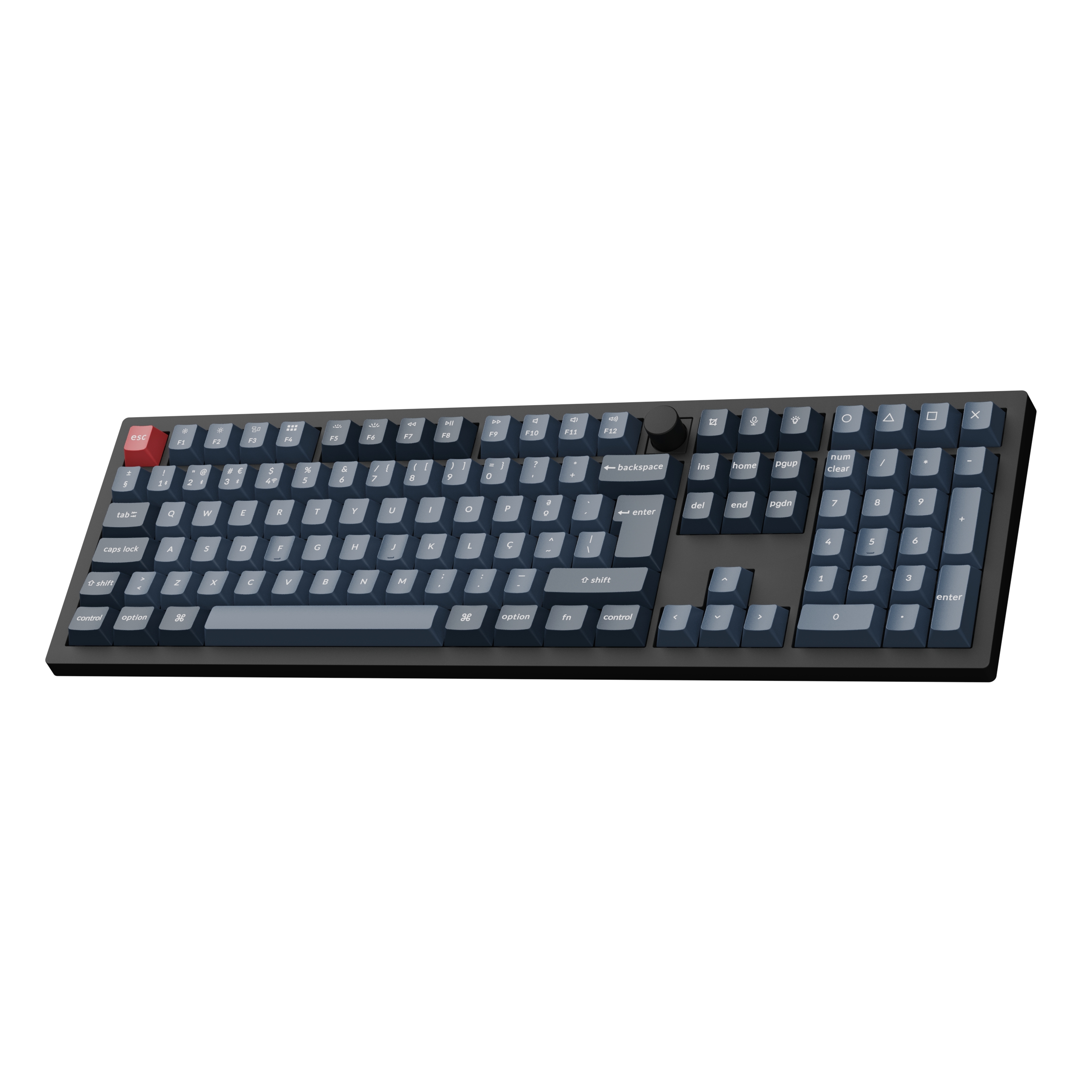 Keychron - Teclado Mecânico Keychron V6 Max 100% Wireless Gateron Jupiter Switch Brown