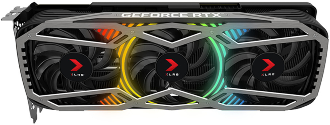 PNY - Gráfica PNY GeForce® RTX 3070 Ti XLR8 Gaming REVEL EPIC-X Triple Fan 8GB GDDR6X