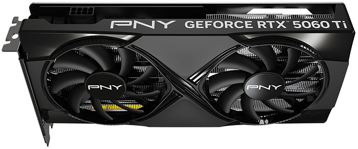 PNY - Gráfica PNY GeForce® RTX 5060 Ti Dual Fan OC 8GB GDDR7 DLSS4