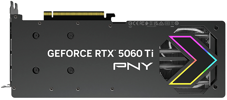PNY - Gráfica PNY GeForce® RTX 5060 Ti Gaming RGB Triple Fan OC 8GB GDDR7 DLSS4