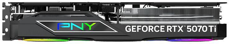 PNY - Gráfica PNY GeForce® RTX 5070 Ti Gaming ARGB Triple Fan Plus OC 16GB GDDR7 DLSS4