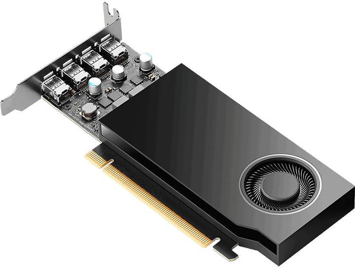 PNY - Gráfica PNY NVIDIA Quadro RTX A400 4GB 4xmDP LP GDDR6