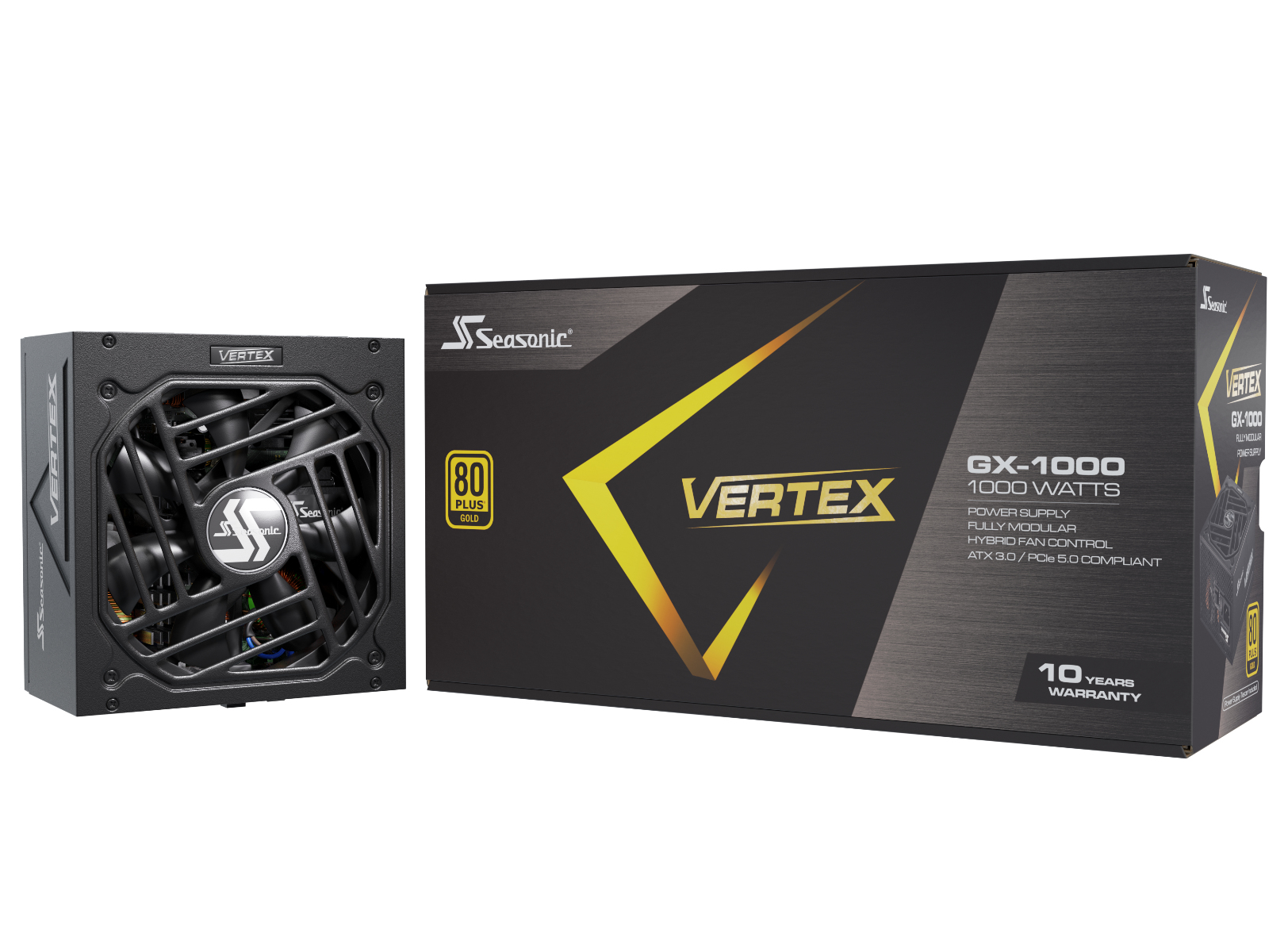 Seasonic - Fonte Modular Seasonic Vertex GX 1000W 80+ Gold