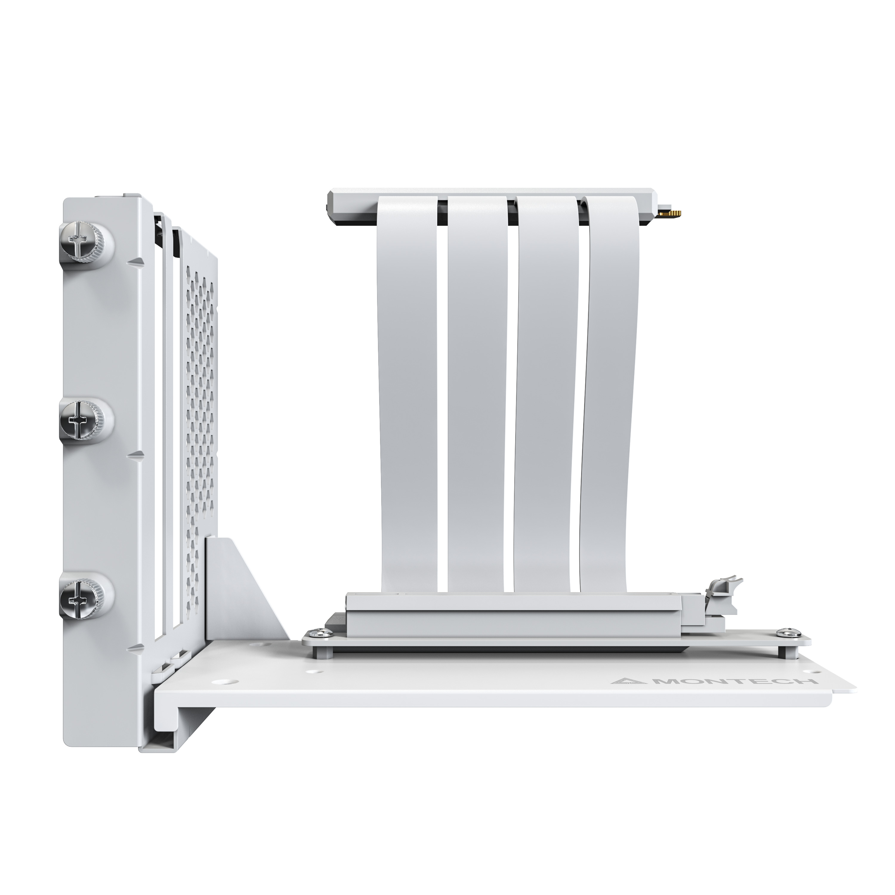 Montech - Kit Suporte VGA Montech Vertical Branco