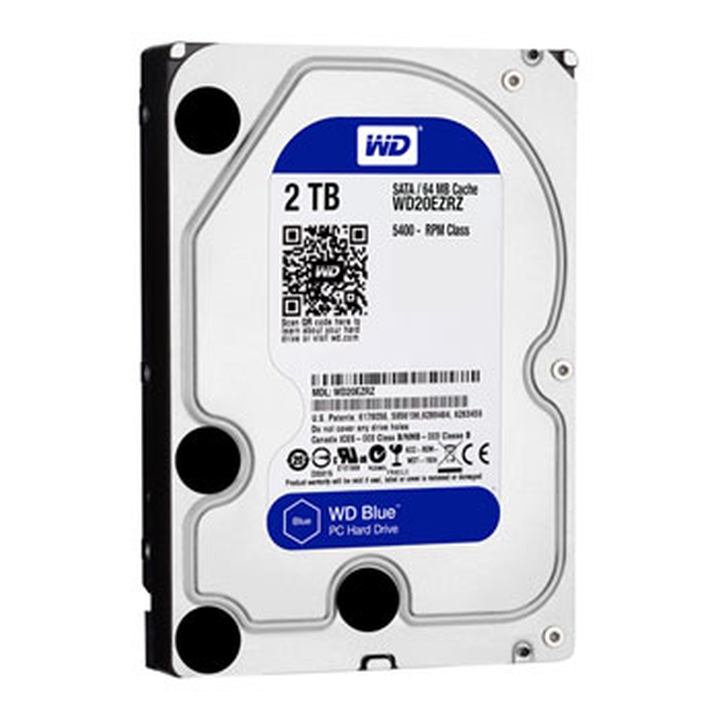 Disco Western Digital Blue 2TB 5400rpm 64MB SATA III