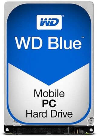 Disco 2.5" Western Digital Blue 2TB 5400rpm 128MB SATA III