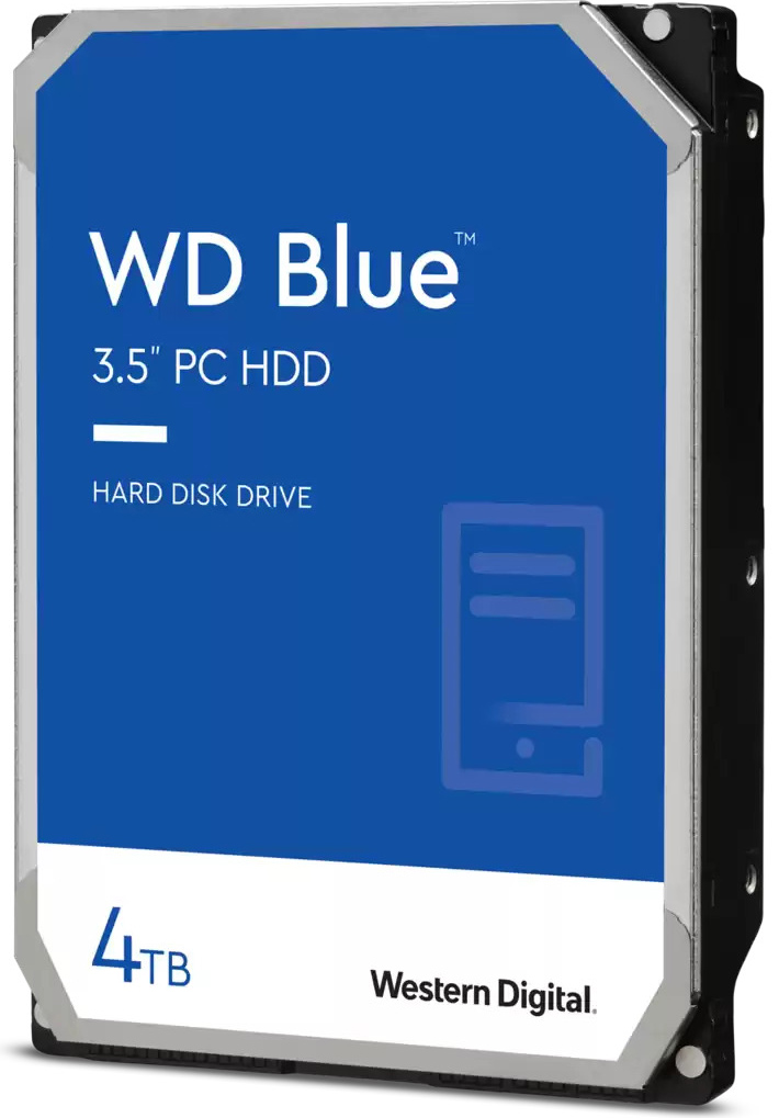 Disco Western Digital Blue 4TB 5400rpm 256MB SATA III