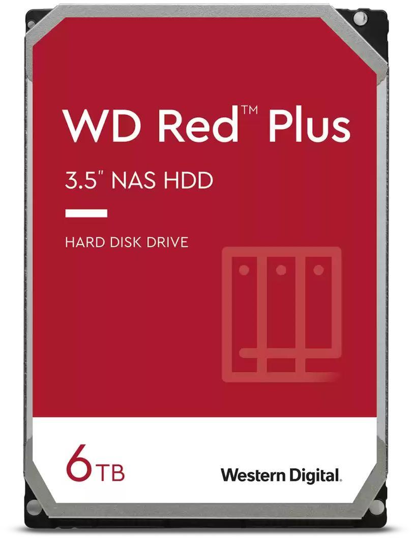 Picture of Picture of ** B Grade ** Disco Western Digital Red Plus 6TB 5400rpm 256MB SATA III