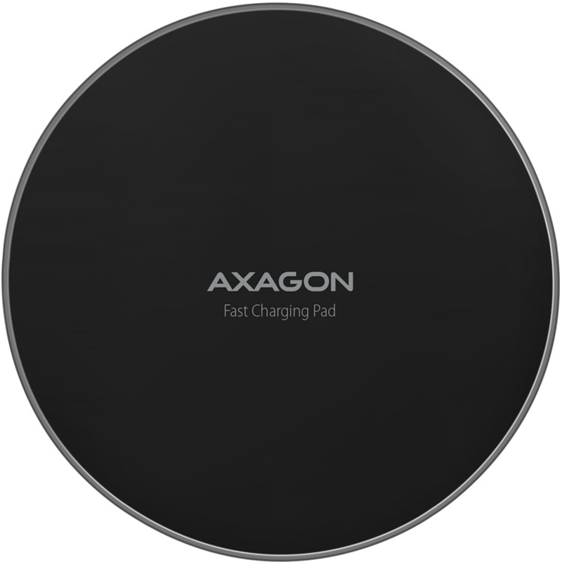AXAGON - Carregador Wireless AXAGON WDC-P10T, Qi 5 / 7.5 / 10W, micro-USB