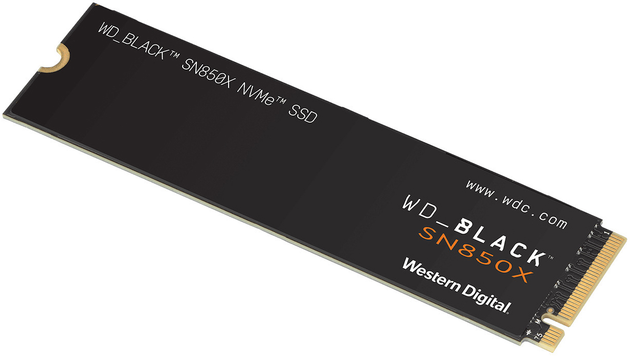Western Digital - SSD Western Digital Black SN850X 1TB Gen4 M.2 NVMe (7300/6300MB/s)