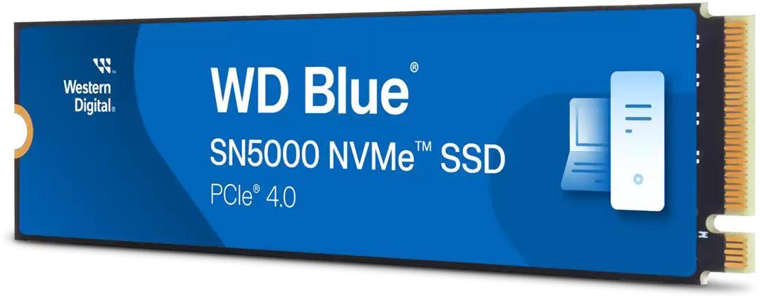 Western Digital - Disco SSD Western Digital Blue SN5000 1TB Gen4 M.2 NVMe (5150/4900MB/s)