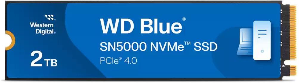 - Disco SSD Western Digital Blue SN5000 2TB Gen4 M.2 NVMe (5150/4850MB/s) Picture of - Disco SSD Western Digital Blue SN5000 2TB Gen4 M.2 NVMe (5150/4850MB/s)