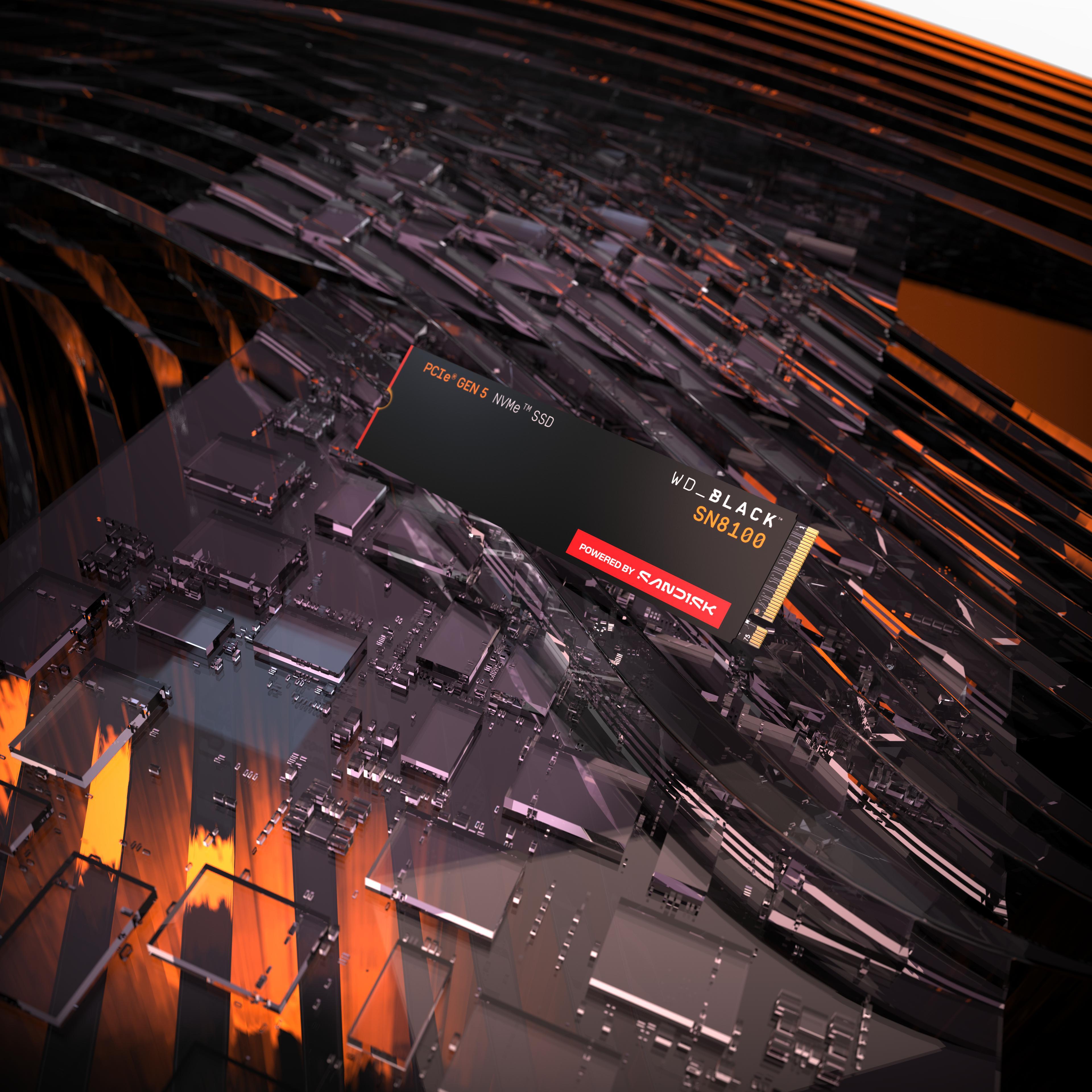  - Disco SSD Western Digital Black SN8100 4TB Gen5 M.2 NVMe (14900/14000MB/s)