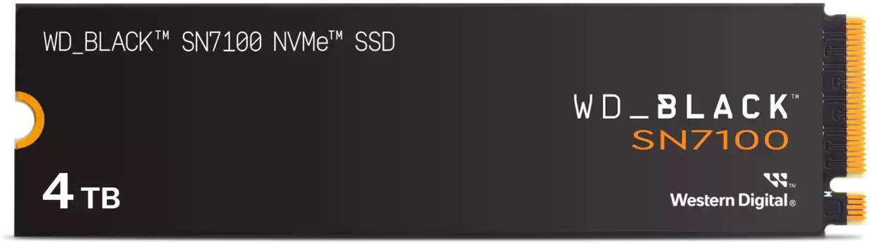 Western Digital - Disco SSD Western Digital Black SN7100 4TB Gen4 M.2 NVMe (7250/6900MB/s)