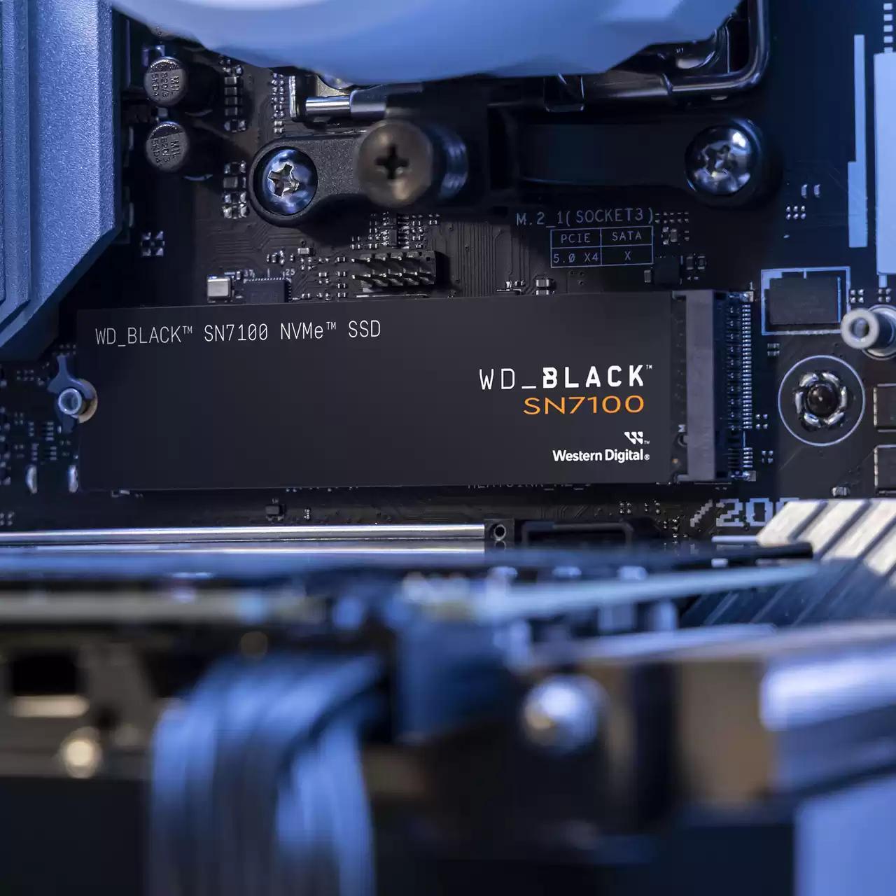 Western Digital - Disco SSD Western Digital Black SN7100 4TB Gen4 M.2 NVMe (7250/6900MB/s)