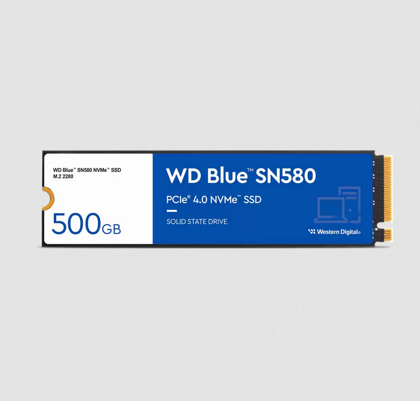 Western Digital - SSD Western Digital Blue SN580 500GB M.2 NVMe (4000/3600MB/s)