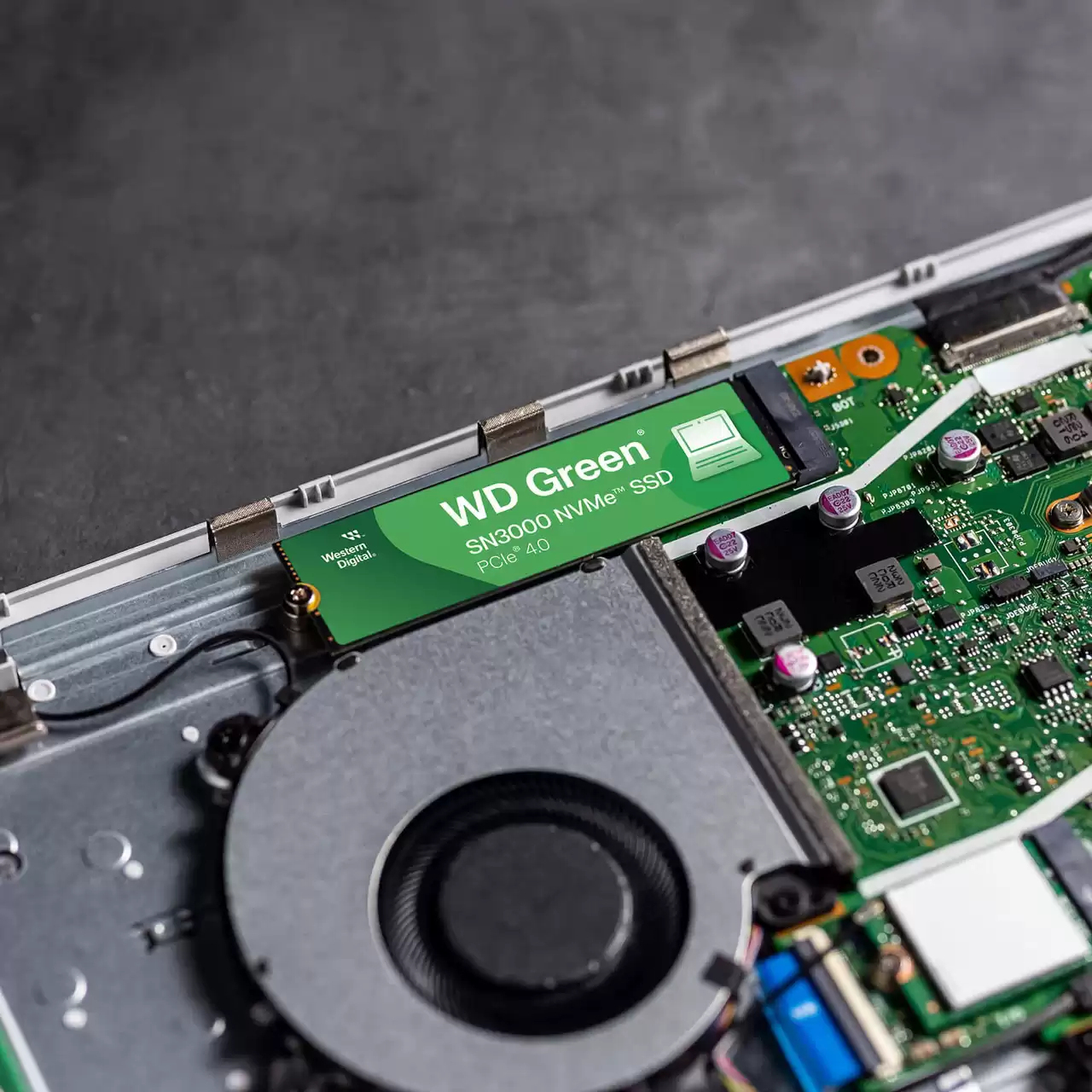Western Digital - Disco SSD Western Digital Green SN3000 500GB Gen4 M.2 NVMe (5000/4100MB/s)