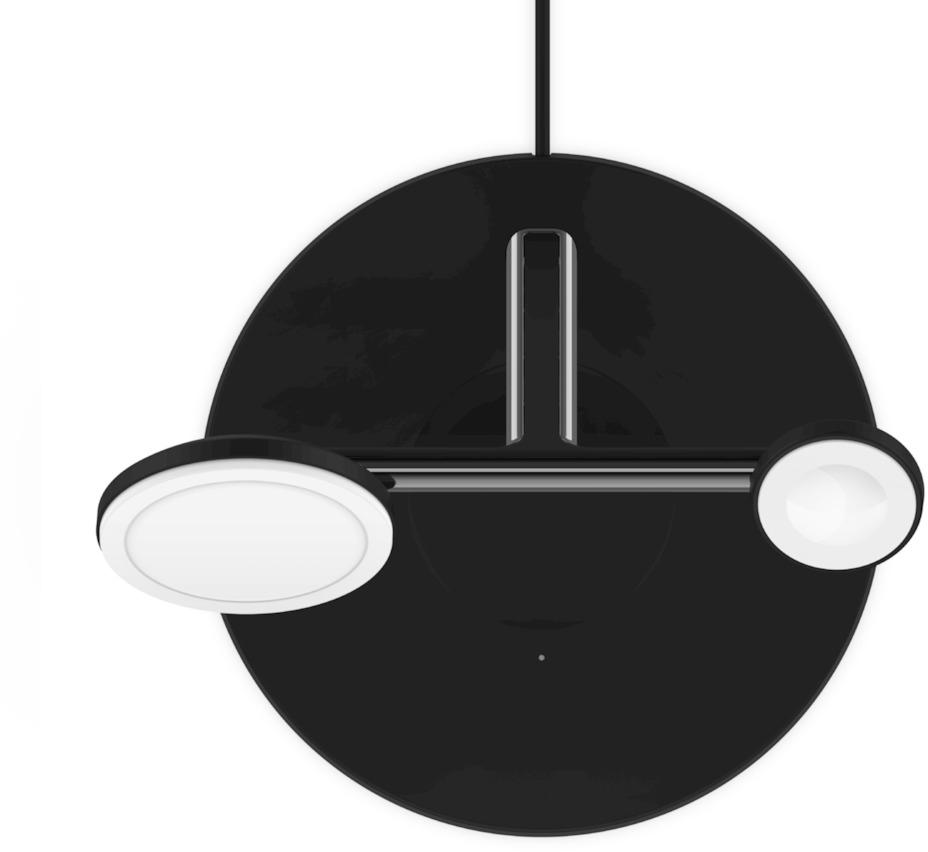 Belkin - Base de Carregamento Belkin 3-in-1 Boost Charge Pro com MagSafe 15W Preto