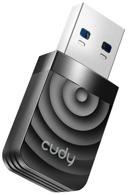Cudy - Adaptador USB Cudy WU1300S AC1300 High Gain Wi-Fi