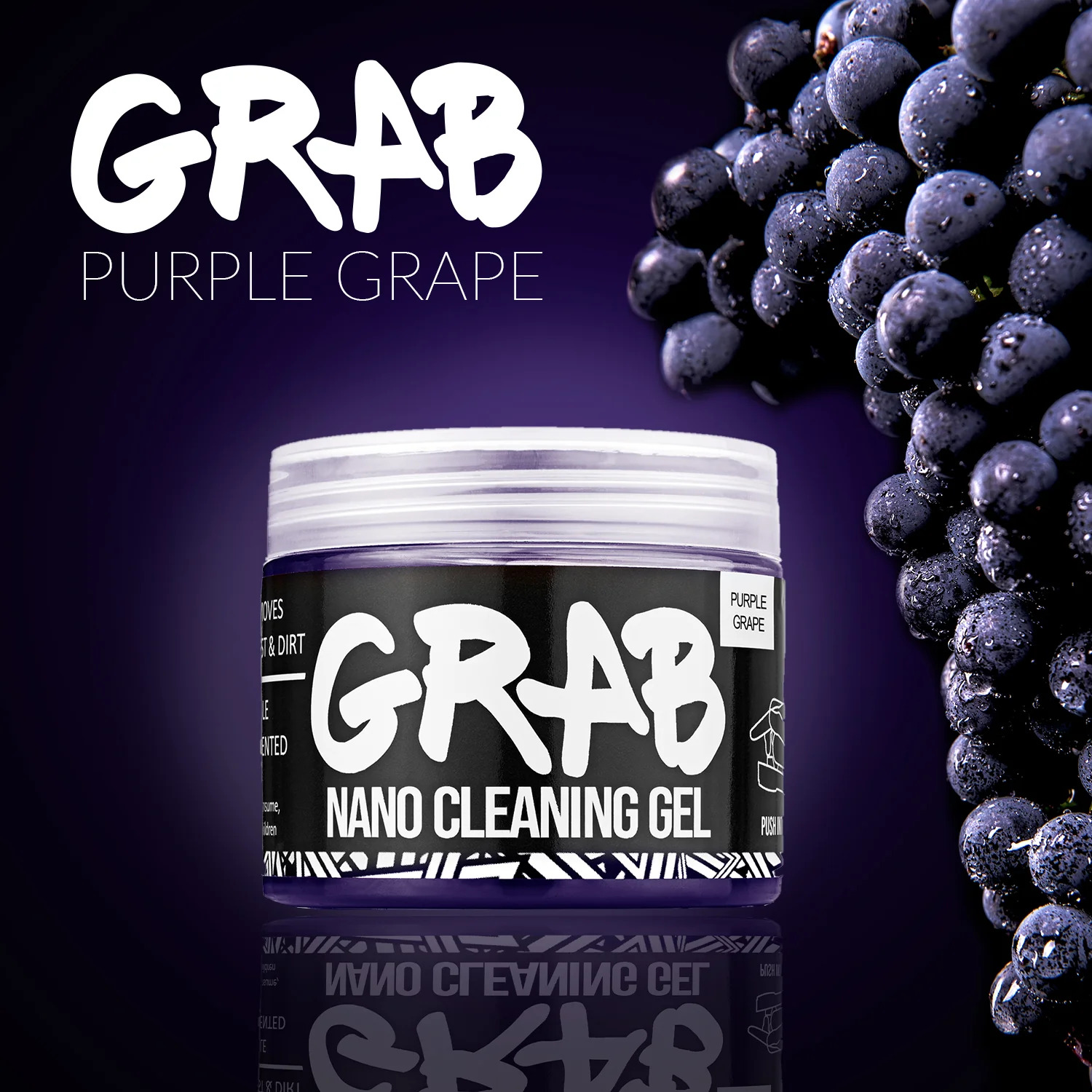 IT Dusters - Gel Limpeza IT Dusters GRAB Nano Grape