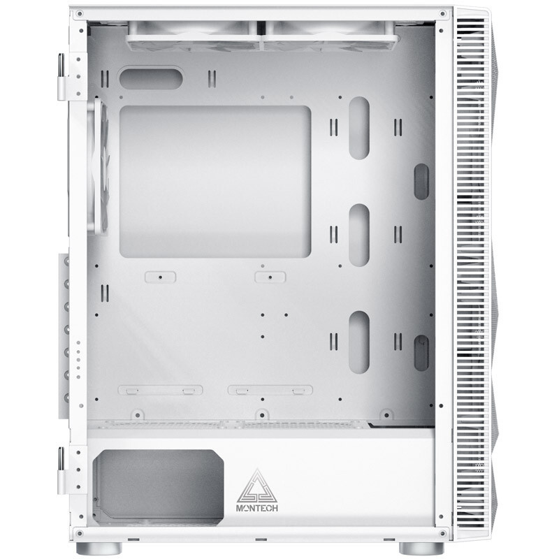 Montech - Caixa ATX Montech X3 Mesh RGB Vidro Temperado Branco