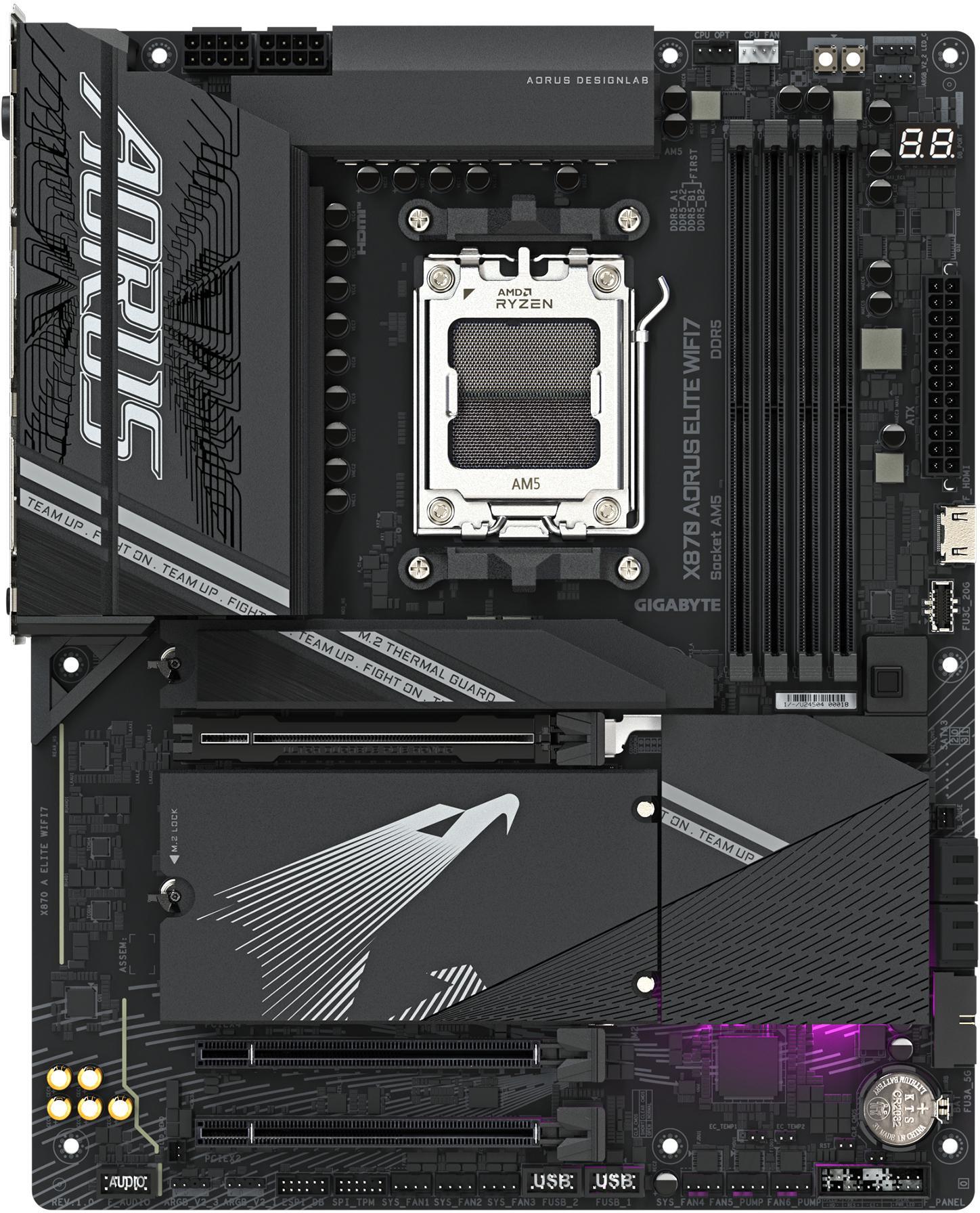 Gigabyte - Motherboard Gigabyte X870 Aorus Elite WiFi7