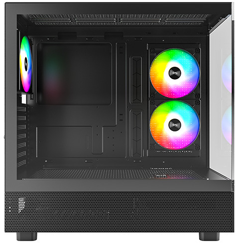 Montech - Caixa ATX Montech XR RGB Vidro Temperado Preto