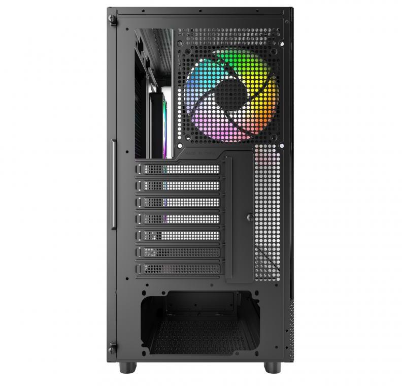 Montech - Caixa ATX Montech XR RGB Vidro Temperado Preto