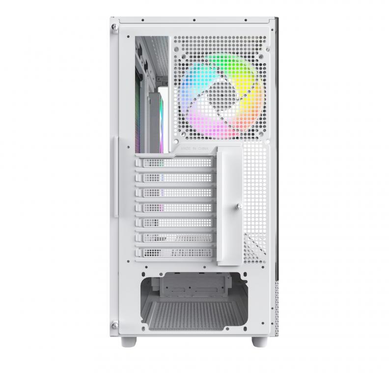 Montech - Caixa ATX Montech XR RGB Vidro Temperado Branco